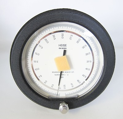 #ad New Heise Model CM CM 96369 Dial Pressure Gauge 0 50.0 PSI $399.99