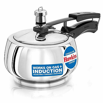 #ad Hawkins 1.5 Litres Stainless Silver Pressure Cooker Best Gift For All Occasion $73.99