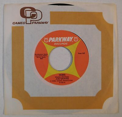 #ad northern soul record JOE GRAVES Debbie PARKWAY 45 a boy and a girl falls in love $38.95