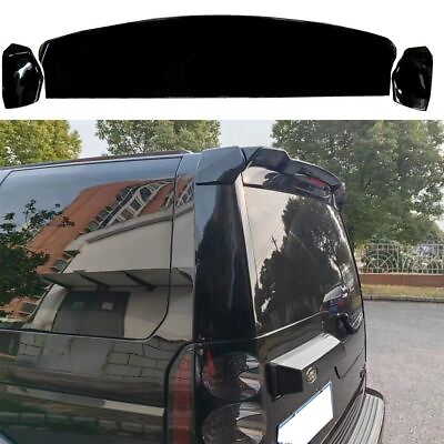 #ad Rear Spoiler Fits for Discovery 3 Discovery 4 LR3 LR4 Glossy Black Roof Spoiler $269.00