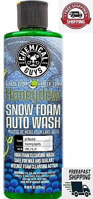 #ad Chemical Guys CWS 110 16 Snow Car Wash Soap Works with Foam Cannons Foam $15.99