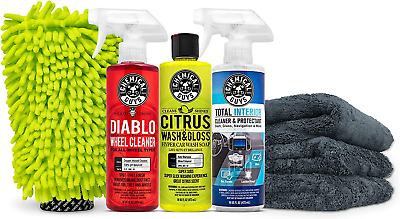 #ad Chemical Guys HOL357 Clean amp; Shine Car Wash Starter Kit Safe for Cars Trucks $58.09
