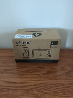 #ad Vtimes HB50 Wireless Video Baby Monitor with Digital Camera 5quot; Screen $40.00