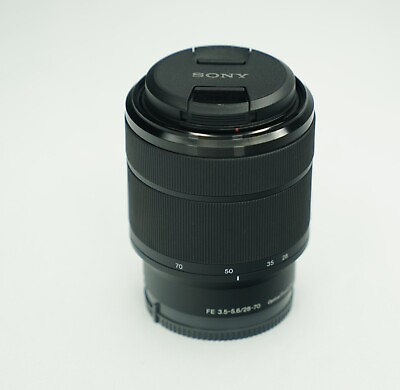 #ad Sony FE 28 70mm f 3.5 5.6 OSS Lens Model: SEL2870 $160.00