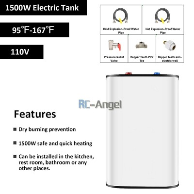 #ad 10L Hot Electric Tank Water Heater Kitchen Bathroom Wholehouse 95°F 167°F US $74.20