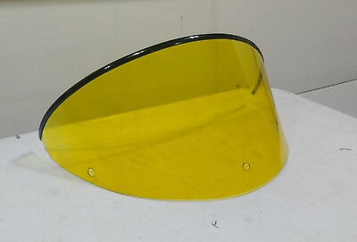 #ad Yellow Translucent Low Windshield Fits Ski Doo Rev 213 Parts $75.00