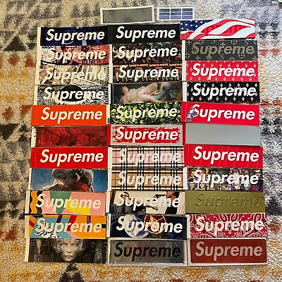 #ad Supreme Box Logo Stickers Bulk Need Gone *Buy 4 to Get 50% Off* $165.00