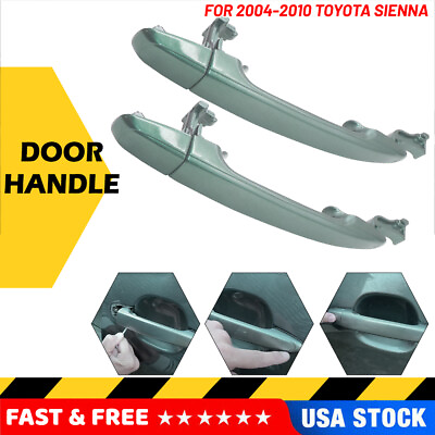 #ad Outside Exterior Sliding Door Handle Left or Right Rear for Toyota Sienna 04 10 $20.99