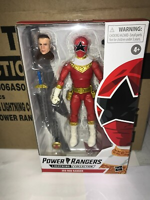 Hasbro Power Rangers Lightning Collection: Zeo Red Ranger 6quot; Action Figure Minty $28.95
