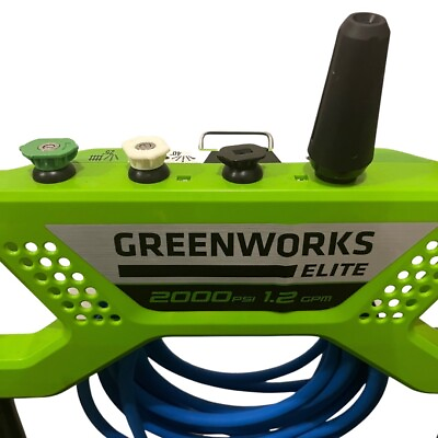GreenWorks Elite EPW 2000 Pressure Washer #ad $99.99