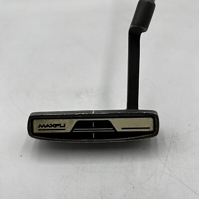 #ad #ad MAXFLI Black Max Two Blade 35” Putter RH Right Handed Steel Shaft Needs Grip $6.48