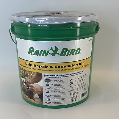 #ad Rain Bird Drip Irrigation Repair and Expansion Kit DRIPPAILQ Raised Bed Water $32.95