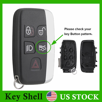 #ad 5 Buttons Smart Key Remote Case Shell Fob for Jaguar XJ XF XE XK F Pace F Type $9.89