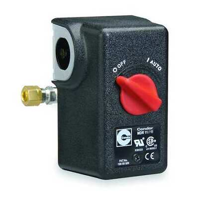 Condor Usa 11Na2e Pressure Switch 1 Port 1 4 In Fnpt Dpst 25 To 160 Psi #ad $24.10