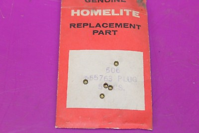 #ad Five 5 Homelite Chainsaw Plugs. Part 55763. $8.00