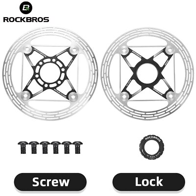 ROCKBROS 160mm 140mm Hydraulic Stainless Steel MTB Road Bike Rotor Disc Brake #ad #ad $27.99
