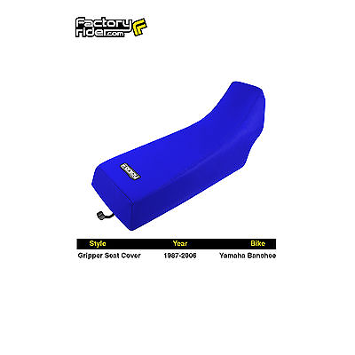 #ad 1987 2006 Yamaha Banshee Seat Cover Gripper by Enjoy Mfg ALL BLUE #112 $49.99