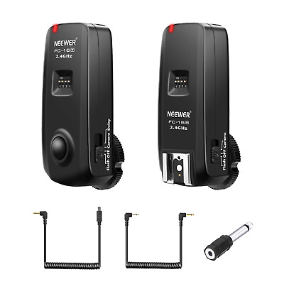 #ad Neewer FC 16 3 in 1 2.4G 16 Channels Wireless Remote Flash Trigger for Sony $31.61