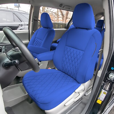 #ad Neoprene Custom Fit Seat Covers for 2011 2020 Toyota Sienna Front Set $168.99