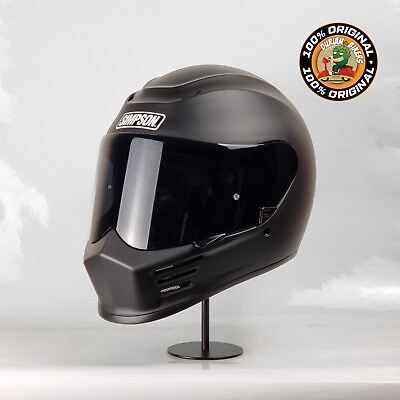 #ad Simpson Helmet Speed Bandit Matte Black $345.95