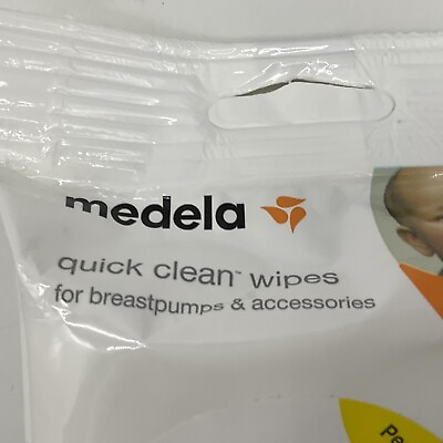 #ad Medela Quick Clean Wipes Great For Water Free Cleaning On Accessories 2 Pks 24 $12.00