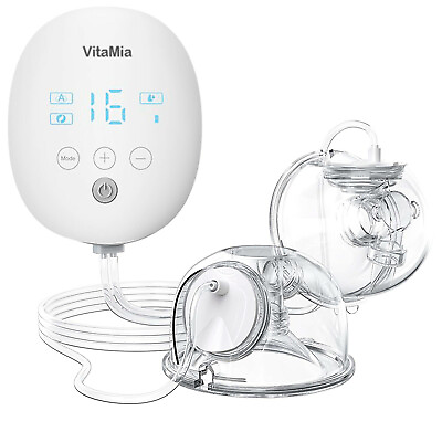 #ad VitaMia Wearable Cordless Double Electric Breast Pump $35.99