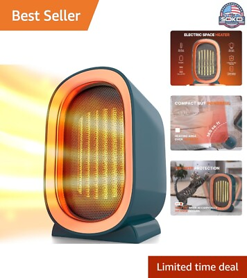 #ad Portable Ceramic Space Heater Overheat Protection Tip Over Protection Low... $57.97