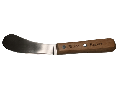 #ad 1 Wiebe Beaver Knife Skinning Fleshing Fur Handling Coyote Bobcat Raccoon $20.95