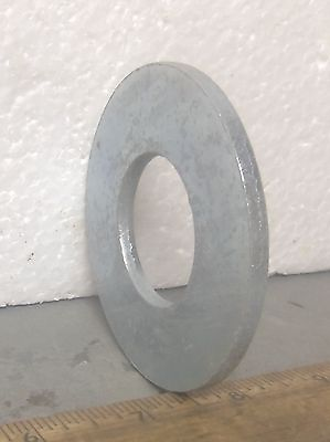 #ad Lot of 4 – Large Washers 3 16” Thick x 1 3 8” Inner Diameter 3” OD NOS $36.99