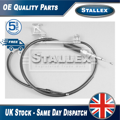 #ad Fits Audi A6 1997 2005 Hand Brake Cable Rear Left Stallex 4B0609721M GBP 50.76