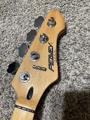 #ad Peavey Fury Bass Neck Fully Loaded Maple Made in United States Bass Project $129.99
