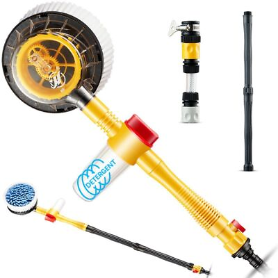 #ad Car Cleaning Brush Detachable Auto Wash 360°Rotating Head Clean Accessories Kit $58.99