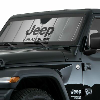#ad ⭐️⭐️⭐️⭐️⭐️ Jeep Wrangler Sun Shade Sunshade w Strap Authentic New in Box Gift $32.49