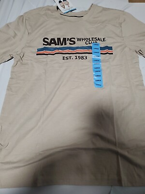 #ad #ad SAMS CLUB Wholesale Retro Store T shirt Large $13.94