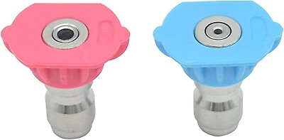 #ad Onyehn 2nd Story Washer Spray Nozzle Tips Quick Pressure Washer Nozzle 4000P... $16.50