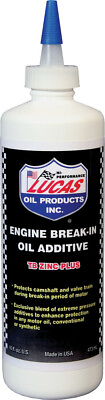 #ad Lucas Engine Break In Oil Additive 16oz 10063 $25.99