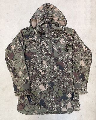 #ad Korean Army Waterproof Parka Jacket South Korea ROK Granite B Size L XL $80.26