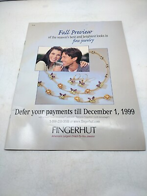 #ad Fingerhut Fall Preview 1999 Catalog $9.99