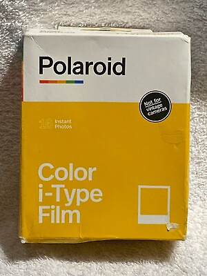 #ad Vintage Polaroid Color I Type Film 10 Pack New Sealed Box Expired $11.98