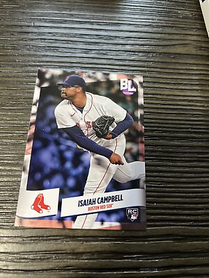 #ad #ad 2024 Topps Big League Baseball #189 Isaiah Campbell Boston Red Sox Rookie $1.55
