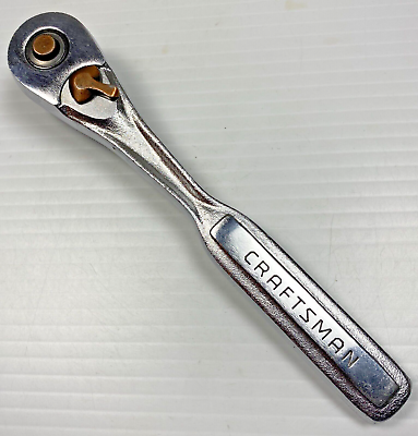 #ad #ad Vintage Craftsman 44811 Ratchet Wrench 3 8quot; Drive Series VH Quick Release USA $34.95