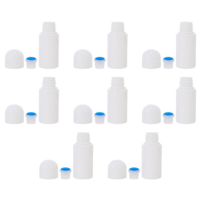 #ad 8Pcs Sponge Top Plastic Bottles Roll on Applicator for Travel QT $15.75