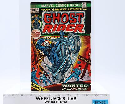 #ad Ghost Rider #1 Key Comic Marvel Comics September 1973 Vintage Daimon Hellstrom $400.00