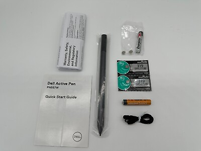 #ad Dell Active Pen Stylus PN557W Bluetooth 0W55CJ Unused Open BoxFREE BATTERIES $18.00
