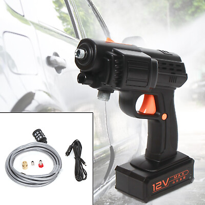 #ad #ad Portable Electric Car Washer 120W High Pressure Wash Pump Self Priming Cleaner $21.85