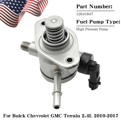 High Pressure Fuel Pump 12641847 For Buick Chevrolet Equinox GMC 2.4L 2010 2016 $91.99