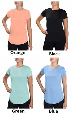 #ad Kirkland Signature Ladies’ Active Tee Stretch Wicking Select Color amp; Size NWT $7.99