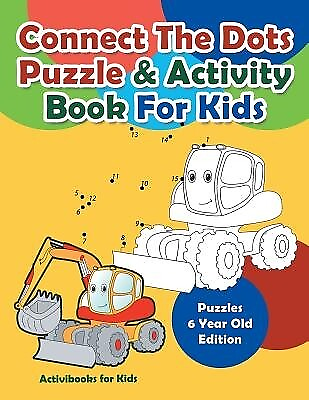 #ad Connect The Dots Puzzle amp; Activity Book For Kids Puzzles 6 Year Old Edition Fo $18.99