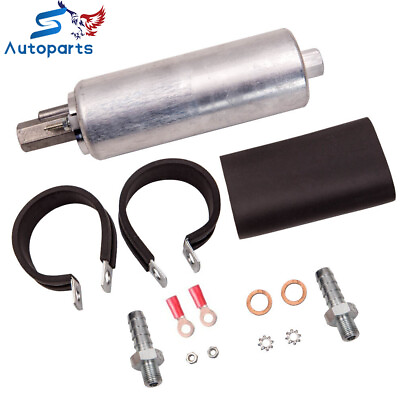 #ad New Universal High Flow amp; Pressure External Inline 255LPH Fuel Pump GSL392 $29.99