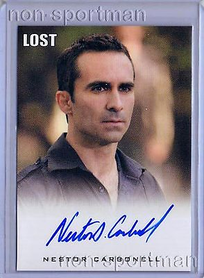 #ad LOST ARCHIVES NESTER CARBONELL AUTOGRAPH $49.95